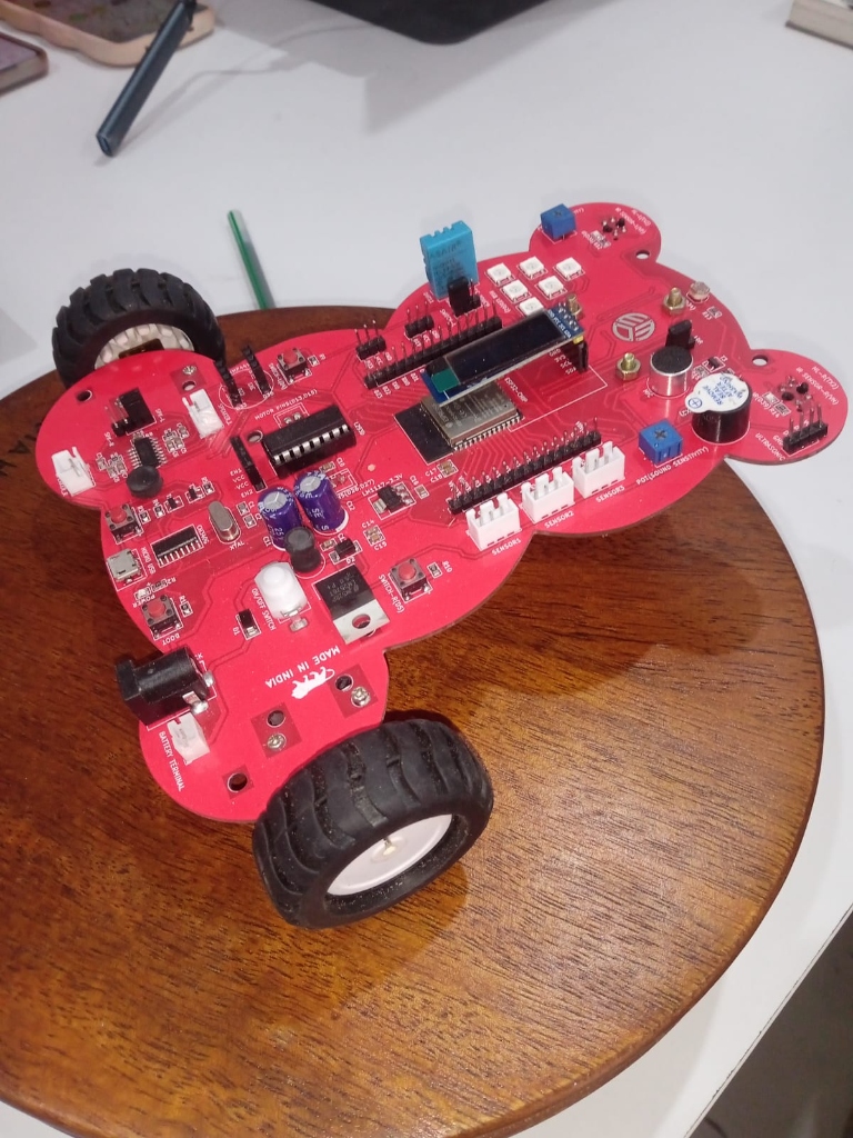 Bear Board ESP32 Autonomous Robot PCB Chassis